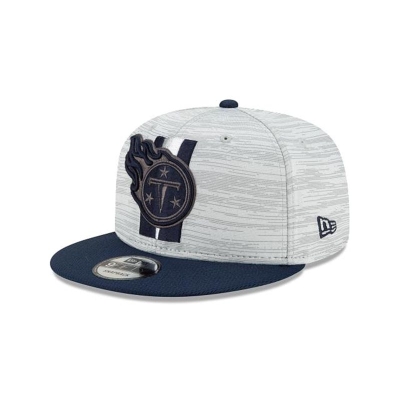 Tennessee Titans Gorra | New Era Official NFL Training 9fifty Snapback Cap Mexico - Azules